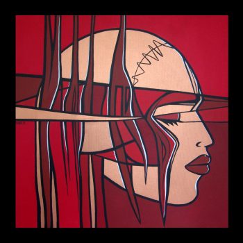 SANZA (1mx1m-acrylique sur toile)